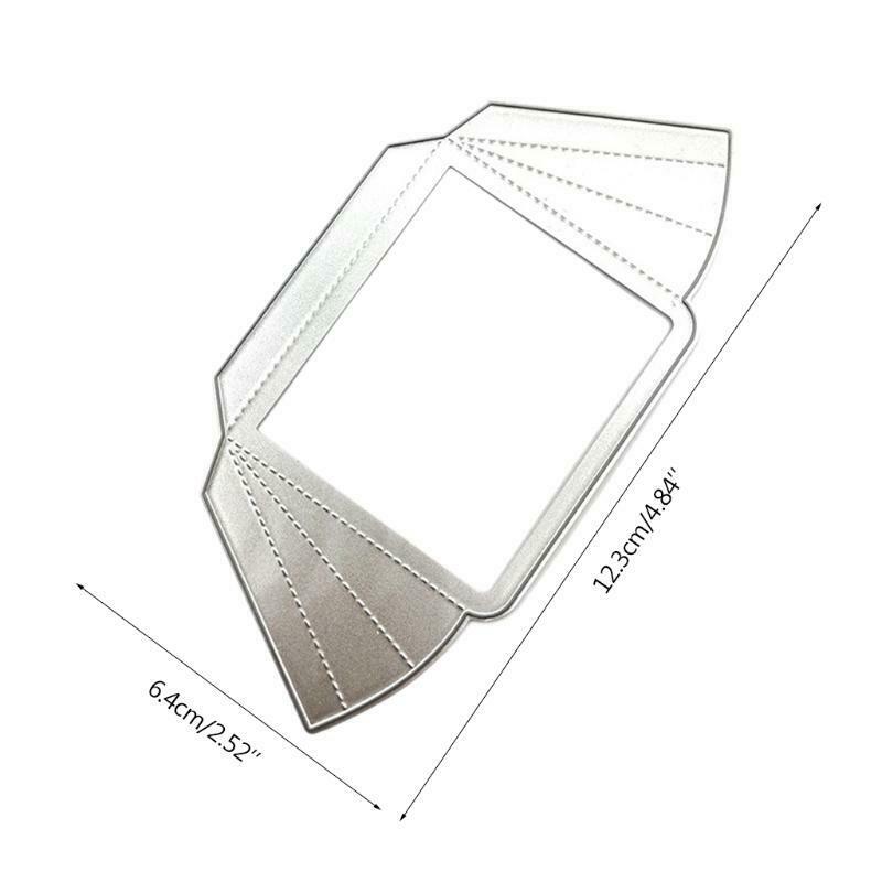 Folder Bag Metal Cutting Dies Stencil Scrapbook DIY Album Stamp Paper Card Mold