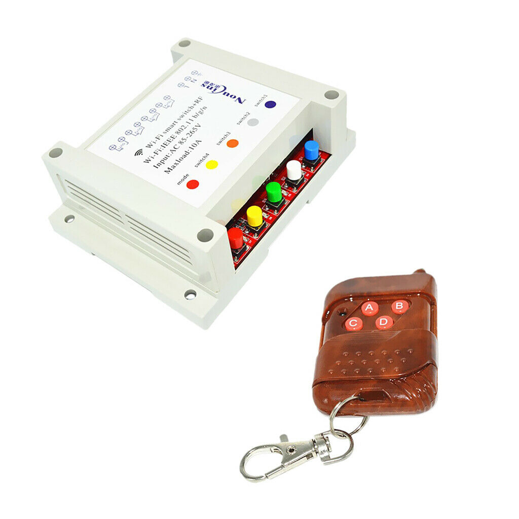 AC85-265V DIY Wi-Fi Wireless Switch W/ Remote Control Mobile APP Timer #1