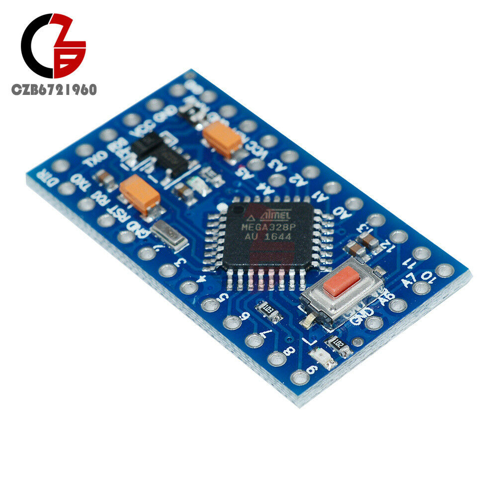 5PCS New Pro Mini Atmega328 3.3V 8M Replace ATmega128 Arduino Compatible Nano