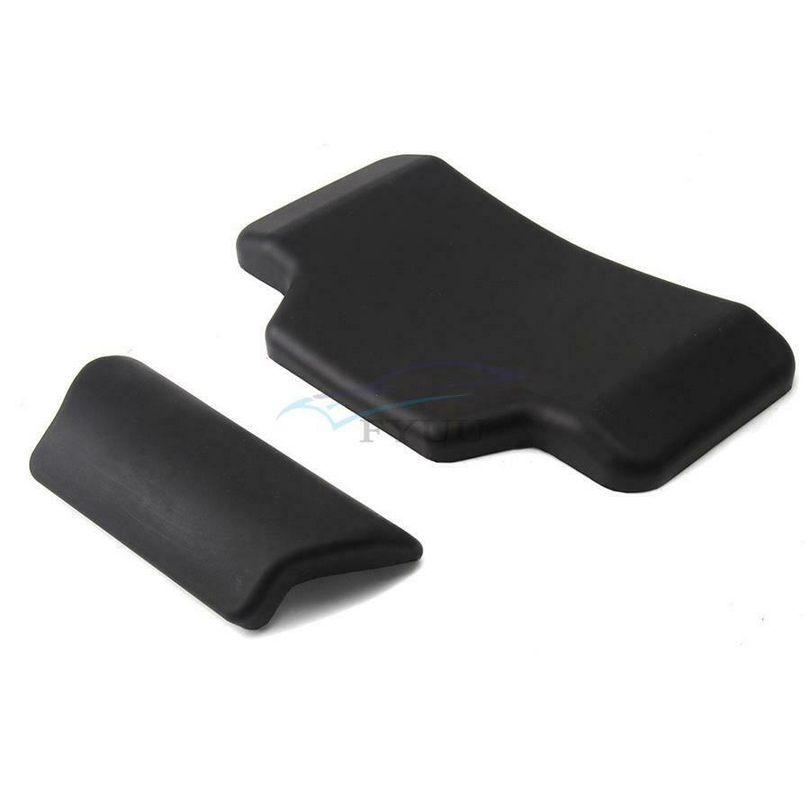 1×Universal Motorcycle Body Decoration Black Passenger Tail Box Backrest Topcase
