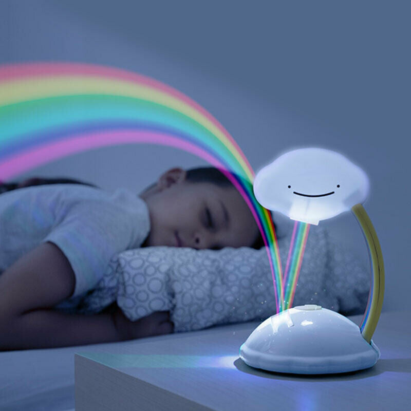 Projector LED Cloud Rainbow - Gorgeous Night-Light for Children - New