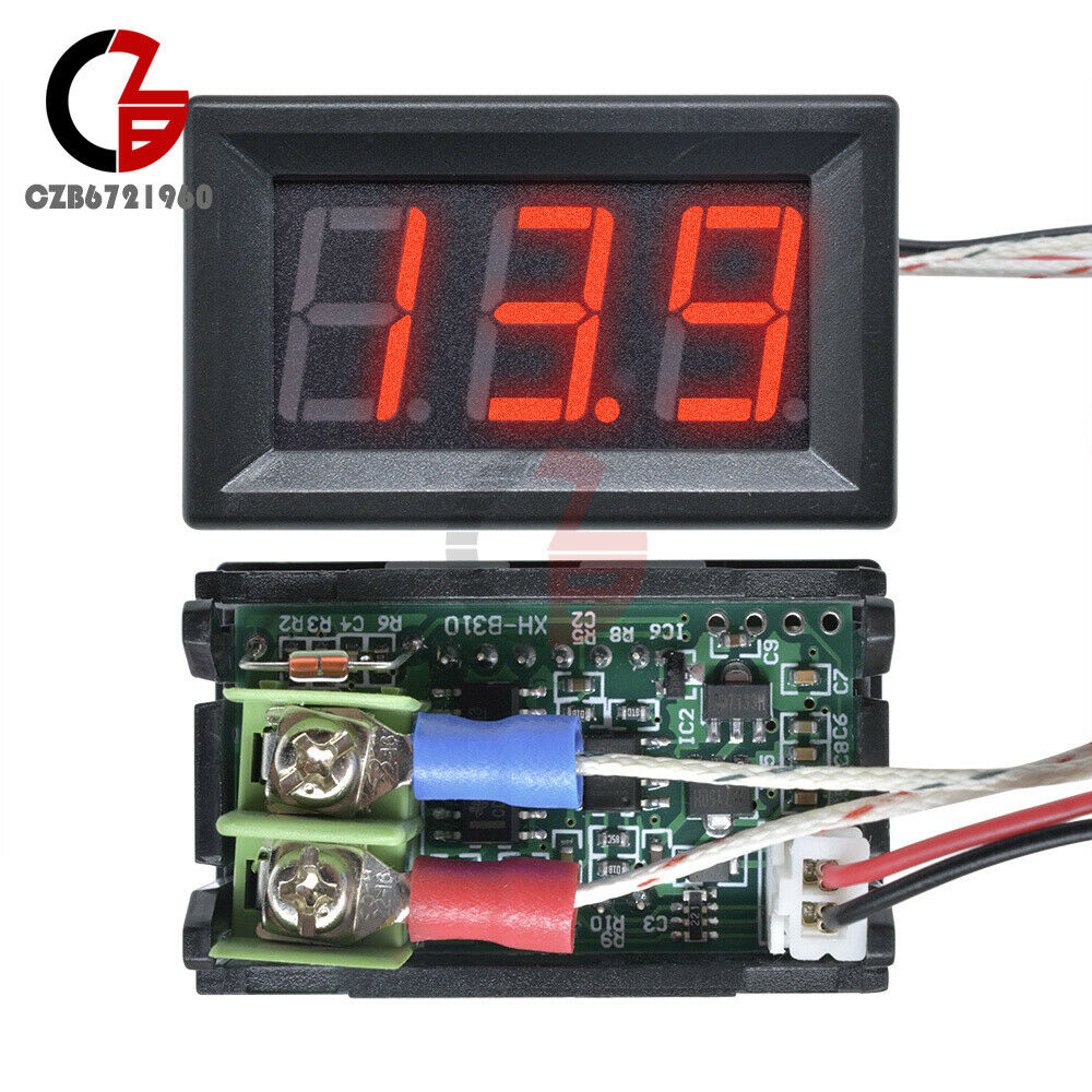XH-B310 Red Digital Diaplay Thermometer K-type M6 Thermocouple Tester 30°C-800°C
