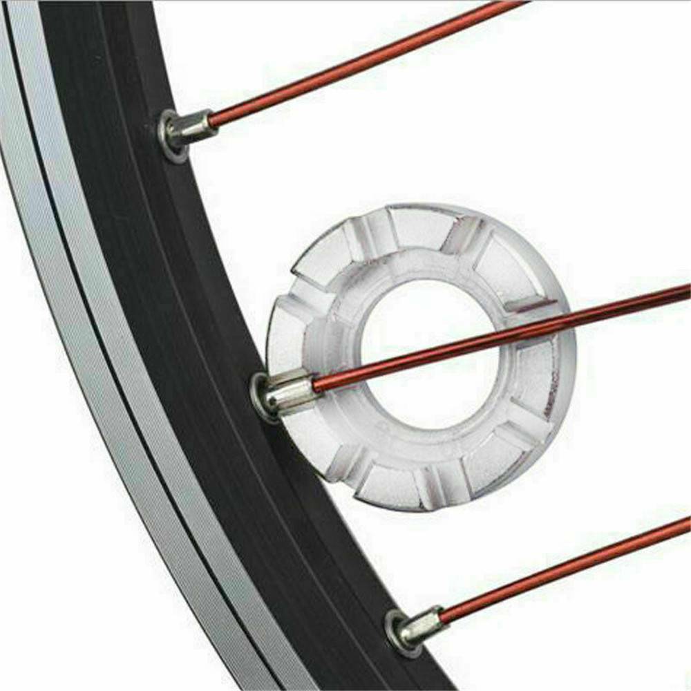 8 Way Spoke Spanner Bicycle Repair Tool Key Wrench Wheel Rim Tightener for Bikes