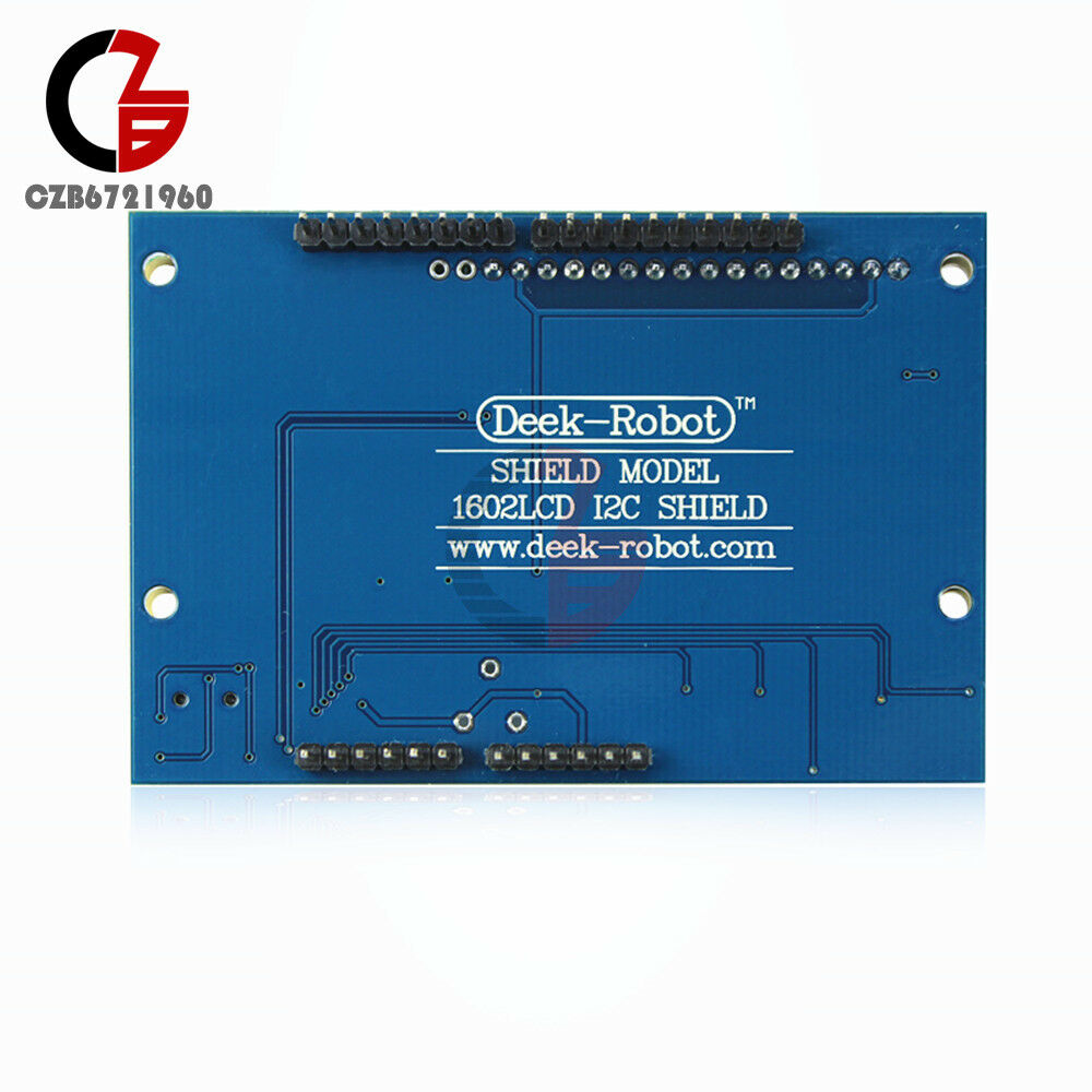 Adjust 1602 LCD Shield 5 keypad IIC I2C MCP23017 Backlight  for Arduino UNO R3