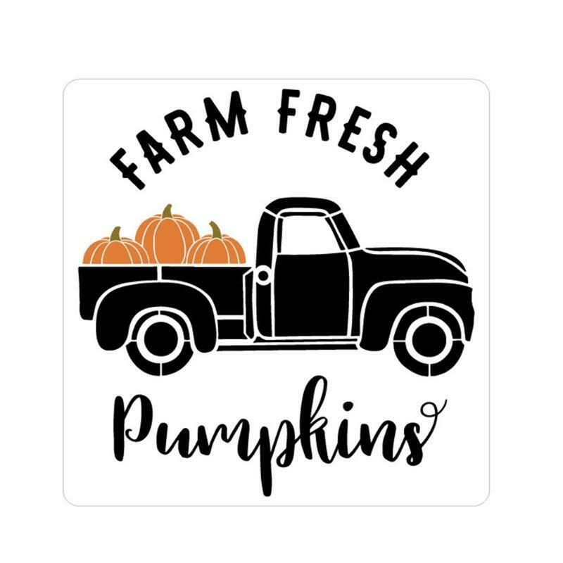 Autumn Theme Painting Stencils for Farmhouse Meticulous Craftsmanship Stencils