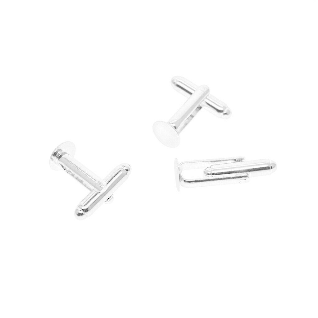 10 Pairs of Cufflink Findings Cufflink Blank Backs