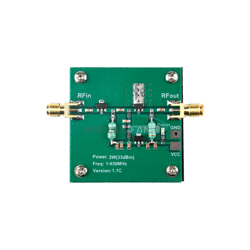 1-930MHz 2W RF Broadband Power Amplifier Module for FM Radio HF VHF Transmission