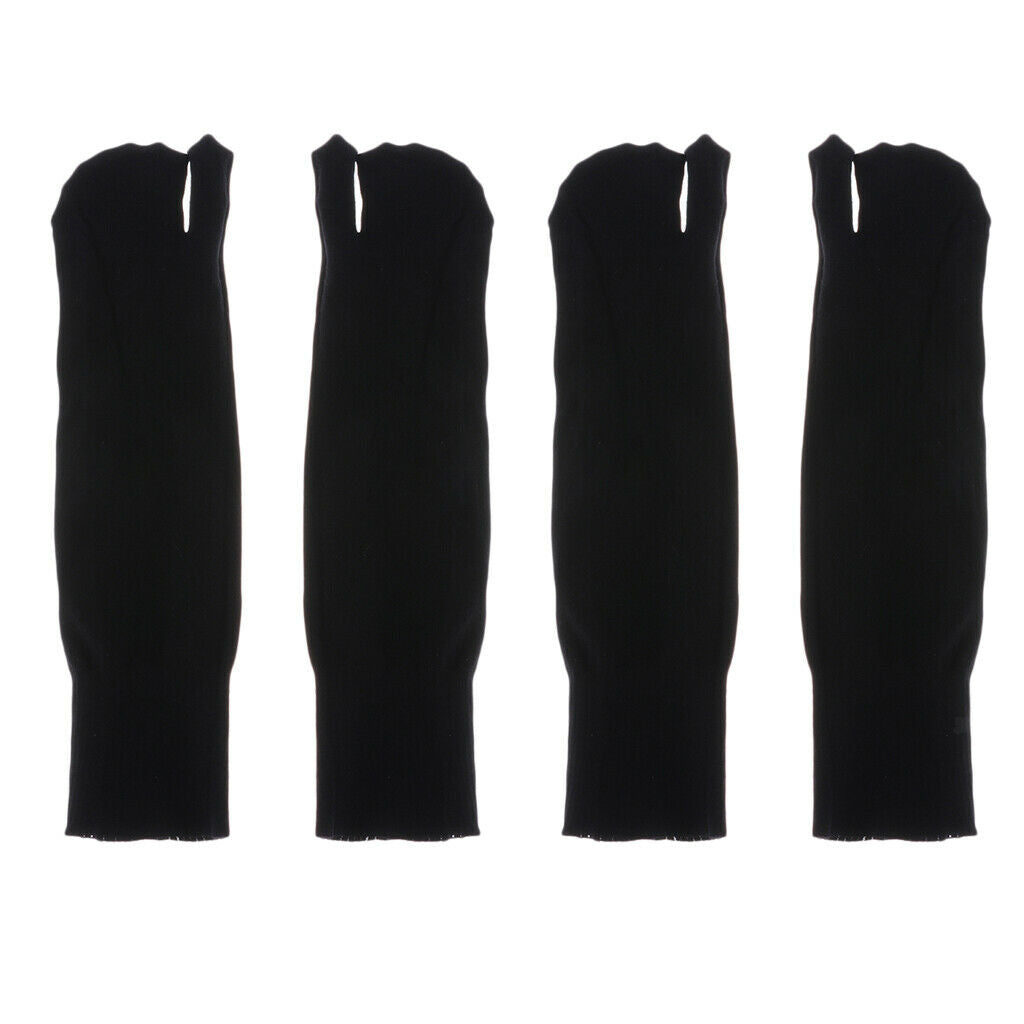 2 Pairs of Pointed Toe And Pointed Toe Socks Tabi / / Geta Unisex Socks Black