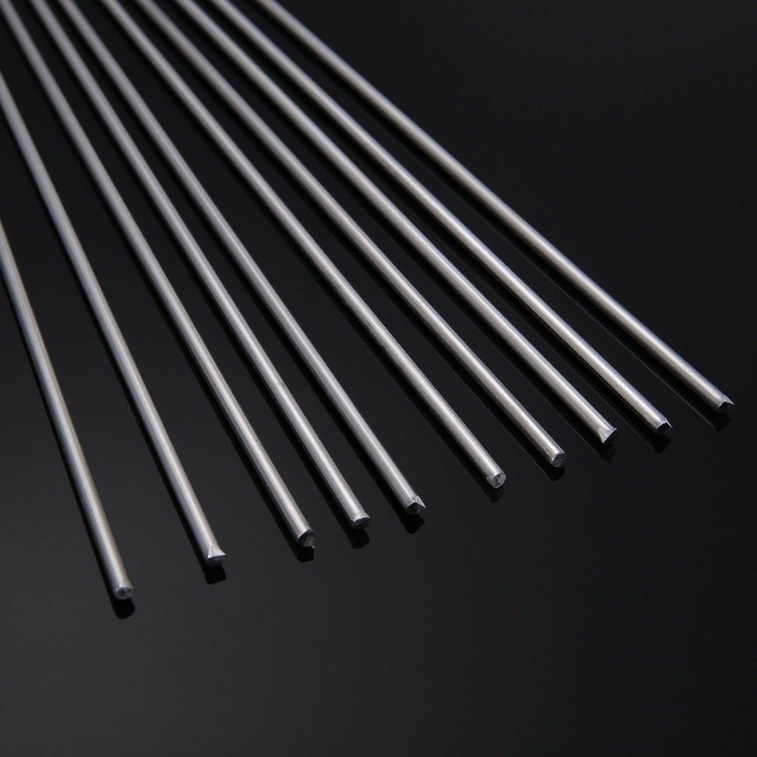 10pcs Aluminum Wire Brazing Solution Welding Flux-Cored Rods Low Temperature Wel