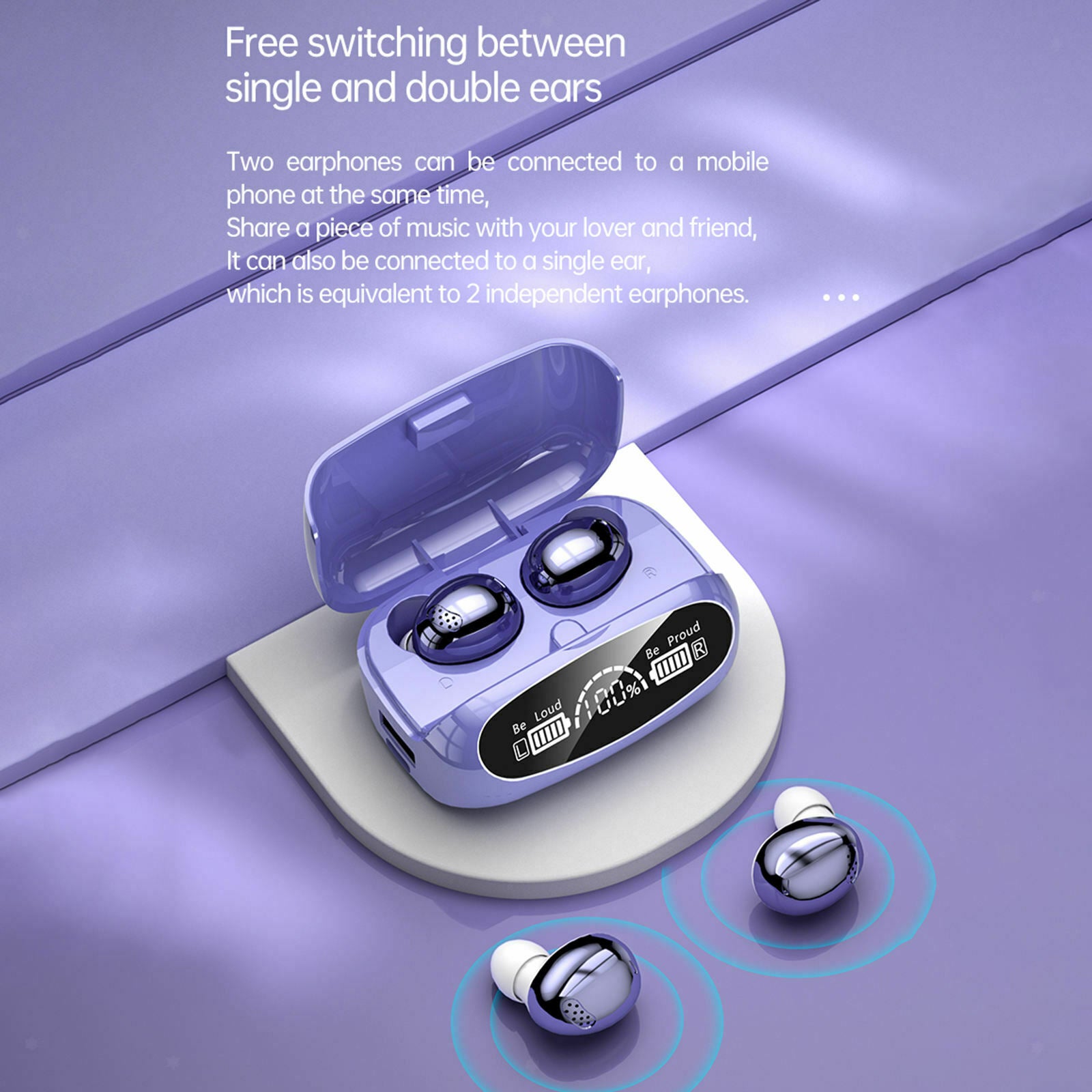 Bluetooth 5.0 M32 Wireless Earbuds in-Ear Headset for Gym Home Office Sports