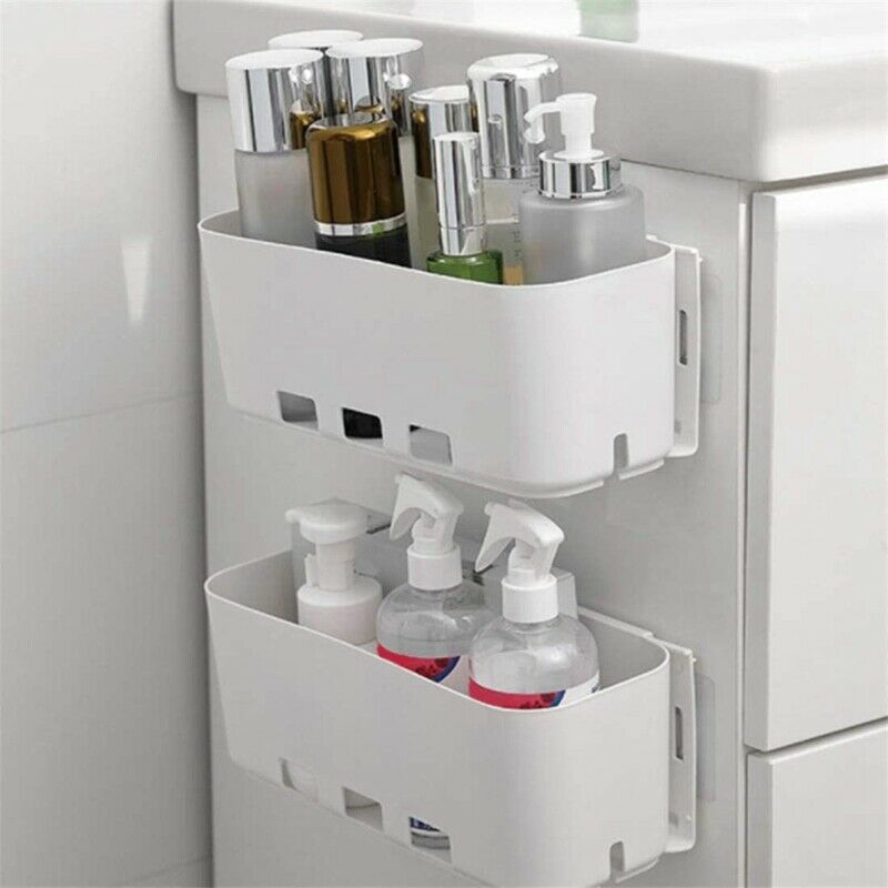 2 onE Pull-Out Closet Shelf, Kitchen Pull-Out Closet Basket Organizer, Pull-E6I5