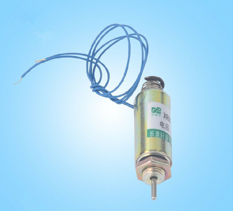 XRN-13/30TL 24V50g Force 6mm Tubular Push Type Electric Solenoid Electromagnet