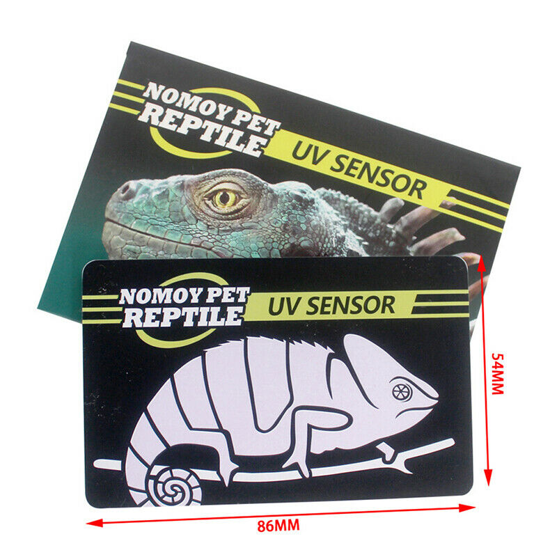 10 Seconds Detection Of Crawler Pet UVB UV Test Card UV Life Detection Repti DF