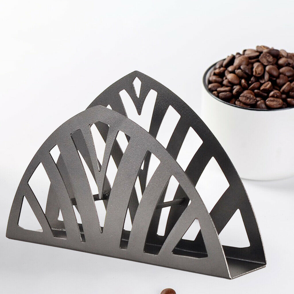 Iron Coffee Filter Holders Rack Household Kitchen Coffee Organizer Tools