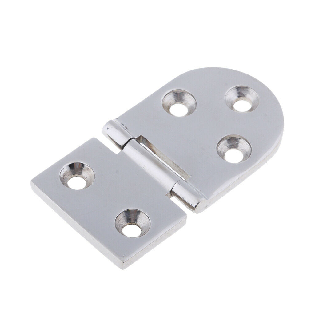 Marine Stainless Steel Boat Door Hinges Hardware 76 x 40mm