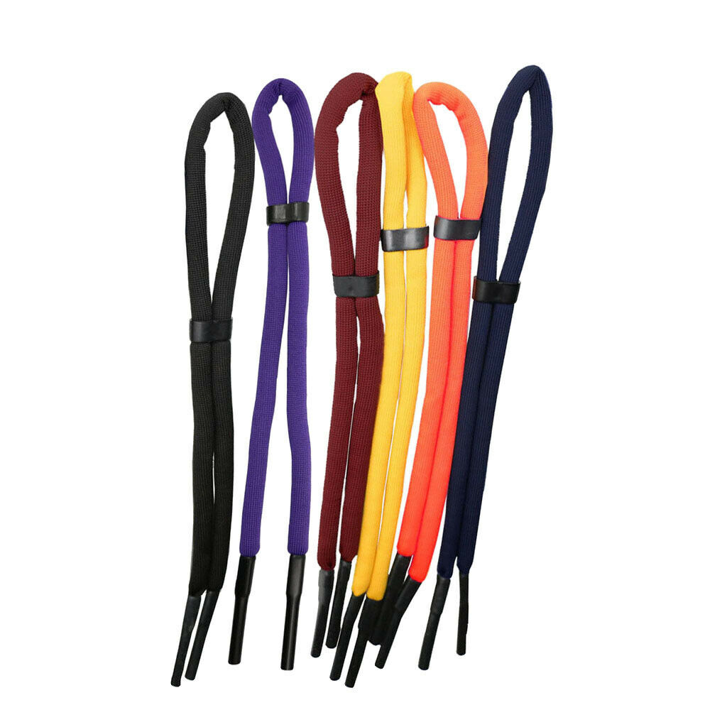 6pcs Chain Sunglasses Rope Holder Strap Polyester Cord