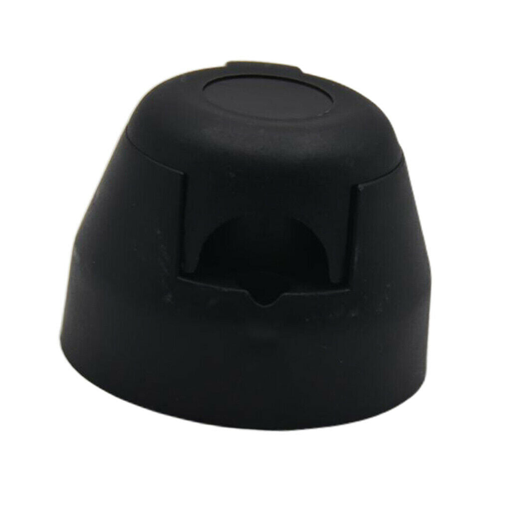 7 PIN Trailer 12N Round Black Plastic 12V Plug Socket Connectors Adapter