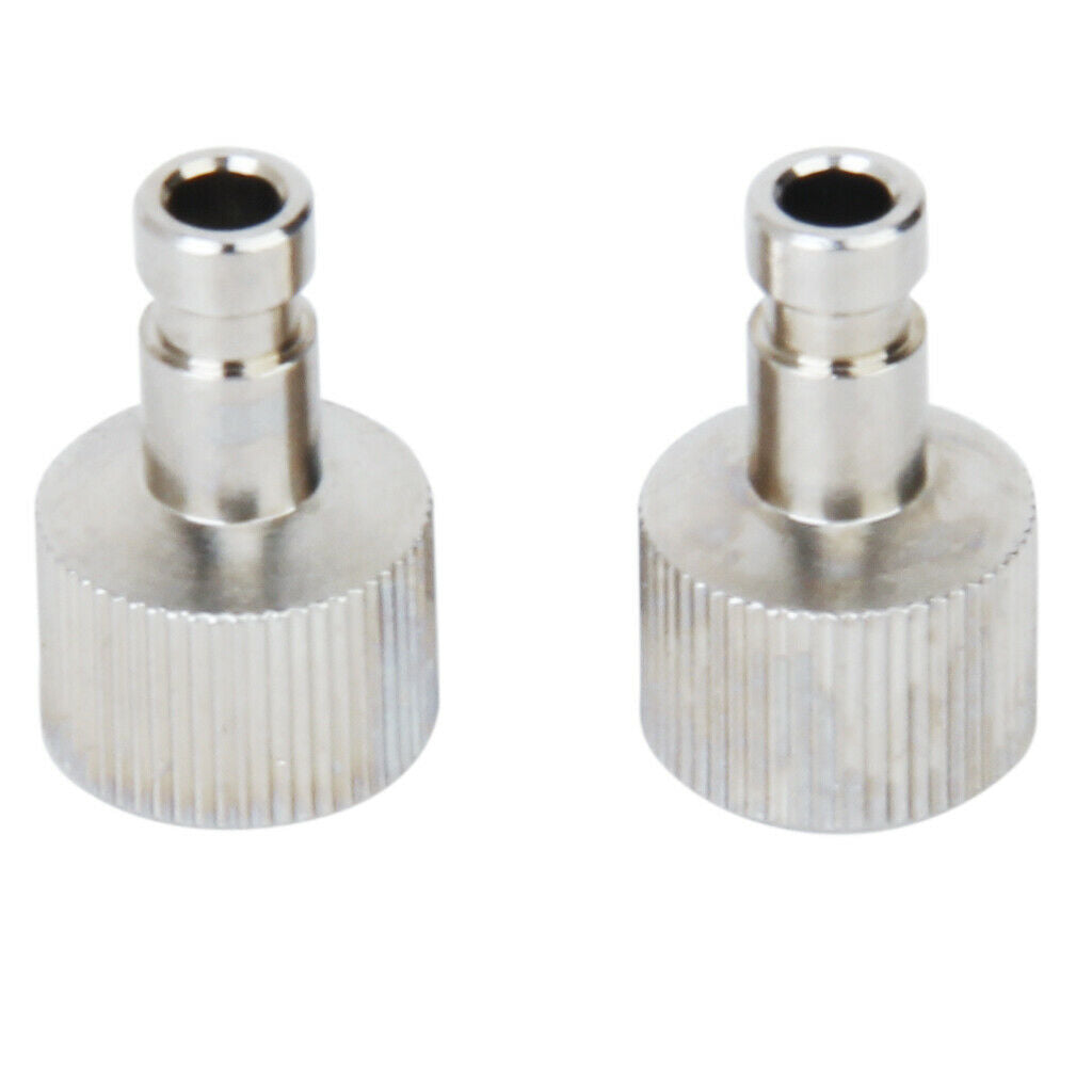 2pcs 1/8" Airbrush Quick Disconnect Coupler Hose Connector Release Adapter