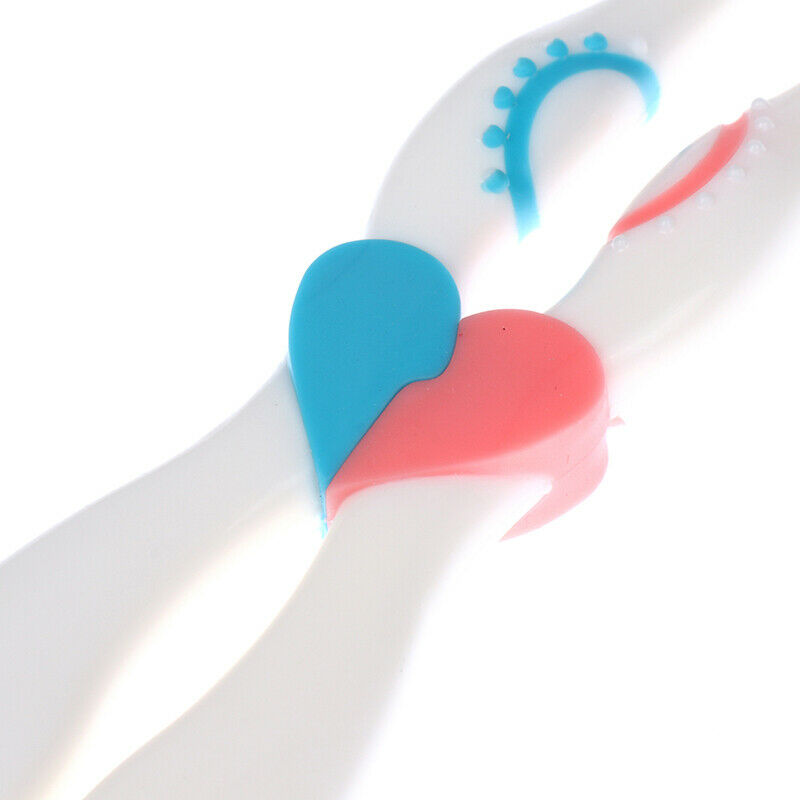 2pcs Soft-bristle Heart Couple Brush Teeth Eco Friendly Adults Toothbru.l8