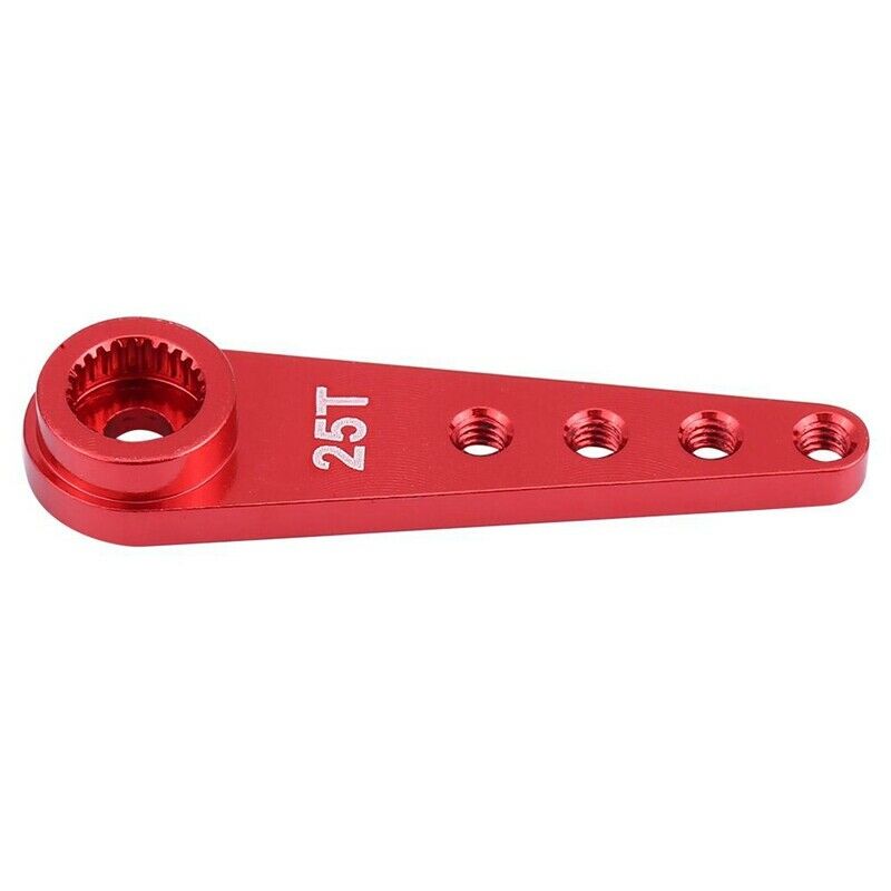 Alloy WPL1627R Upgrade 25T Metal Stee Arm for WPL RC1:16 Car DIY Red T7Q6Q6