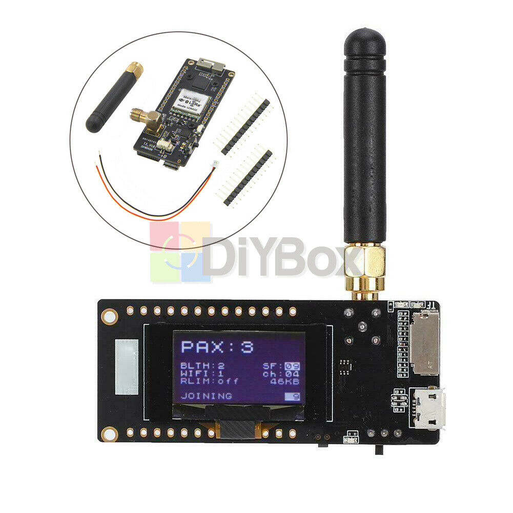 915Mhz ESP32 LoRa OLED 0.96" Wifi Bluetooth Wireless Module LoRa32 V2.1