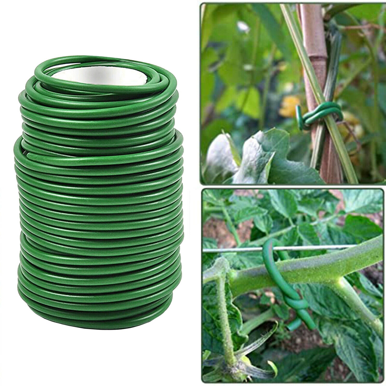 Garden Soft Twist Tie 20m plant support ties wire Rust Free Weatherproof