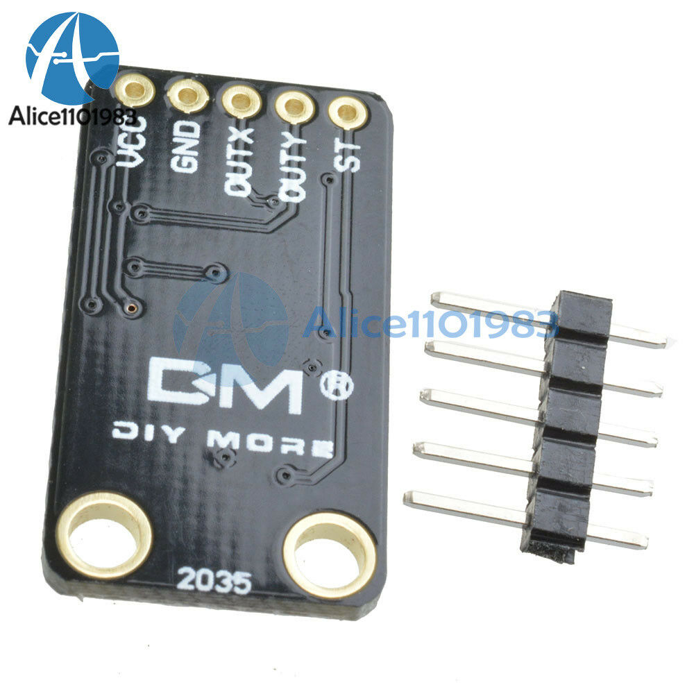 ADXL203 AD8605 Dual Axis Accelerometer Tilt Measurement Sensor Amplifier Module