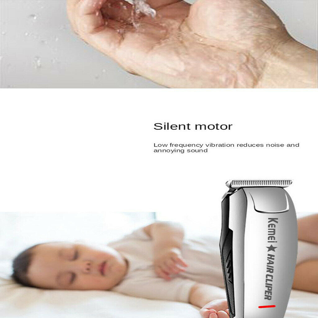 KM-2812 Salon Professional Electric Hair Clipper Trimmer Kit For Men Father