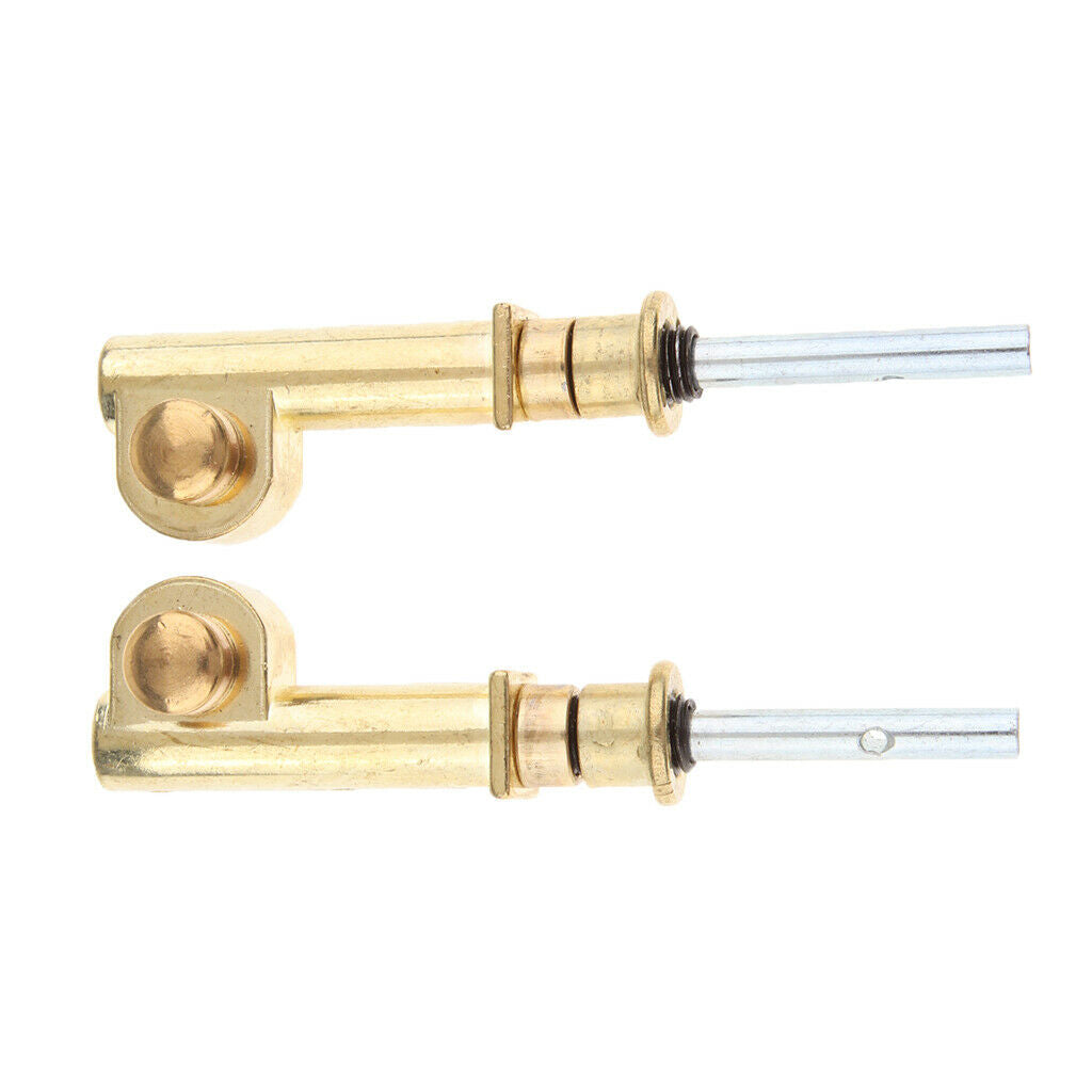 2 Pack Copper Erhu Axis Shaft Chinese Traditional Erhu accessories