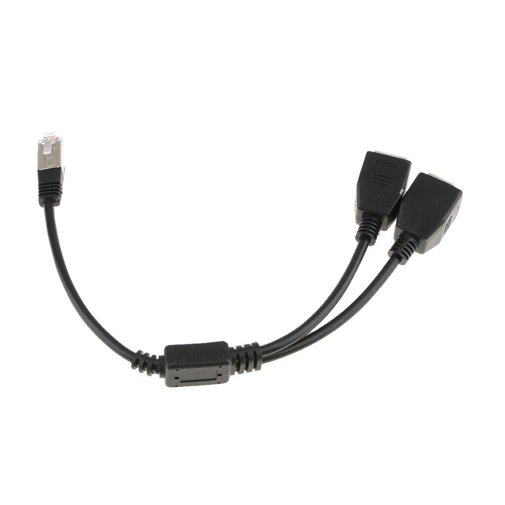 prettyia  Male to 2 Female Splitter Adapter Connector Cable Adapter