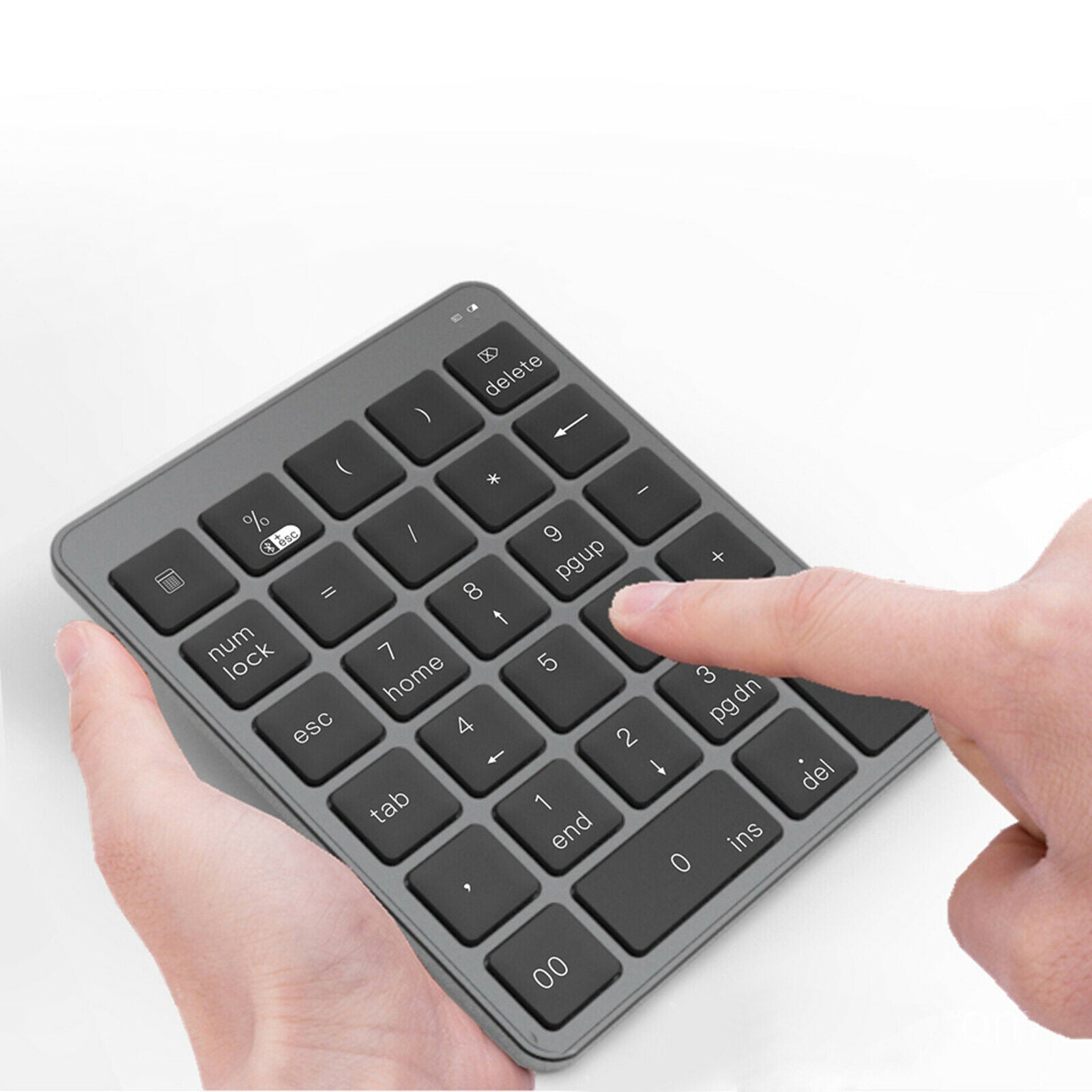 Portable 28-Key Numeric Keypad Financial Accounting Data Entry For Laptop PC