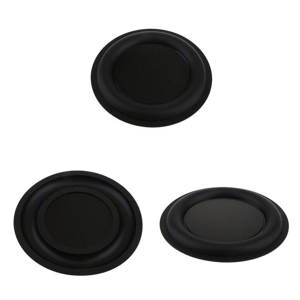 3x 6.5'' 160mm DIY Stereo Strengthen Bass Vibration Plate Membrane Diaphragm