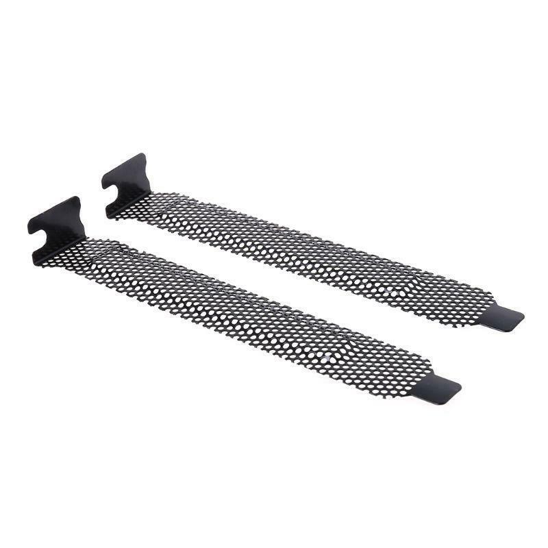 5PCS Ventilation Deflector PCI Slot Cover Frame Chassis Bits Block Cooling Fan