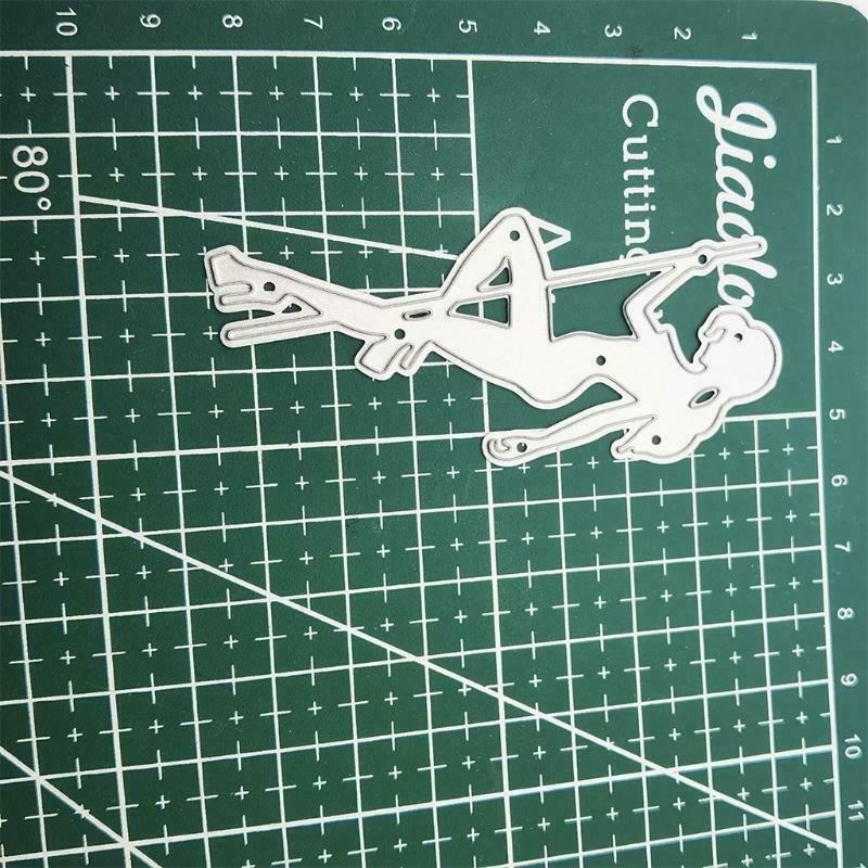 Dancer Metal Cutting Dies Stencil DIY Scrapbook Album Paper Card Template Mold