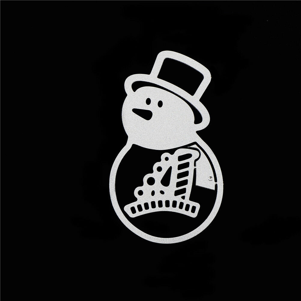 Xmas Snowman Metal Cutting Dies DIY Scrapbooking Decor Embossing Photo Alb.l8