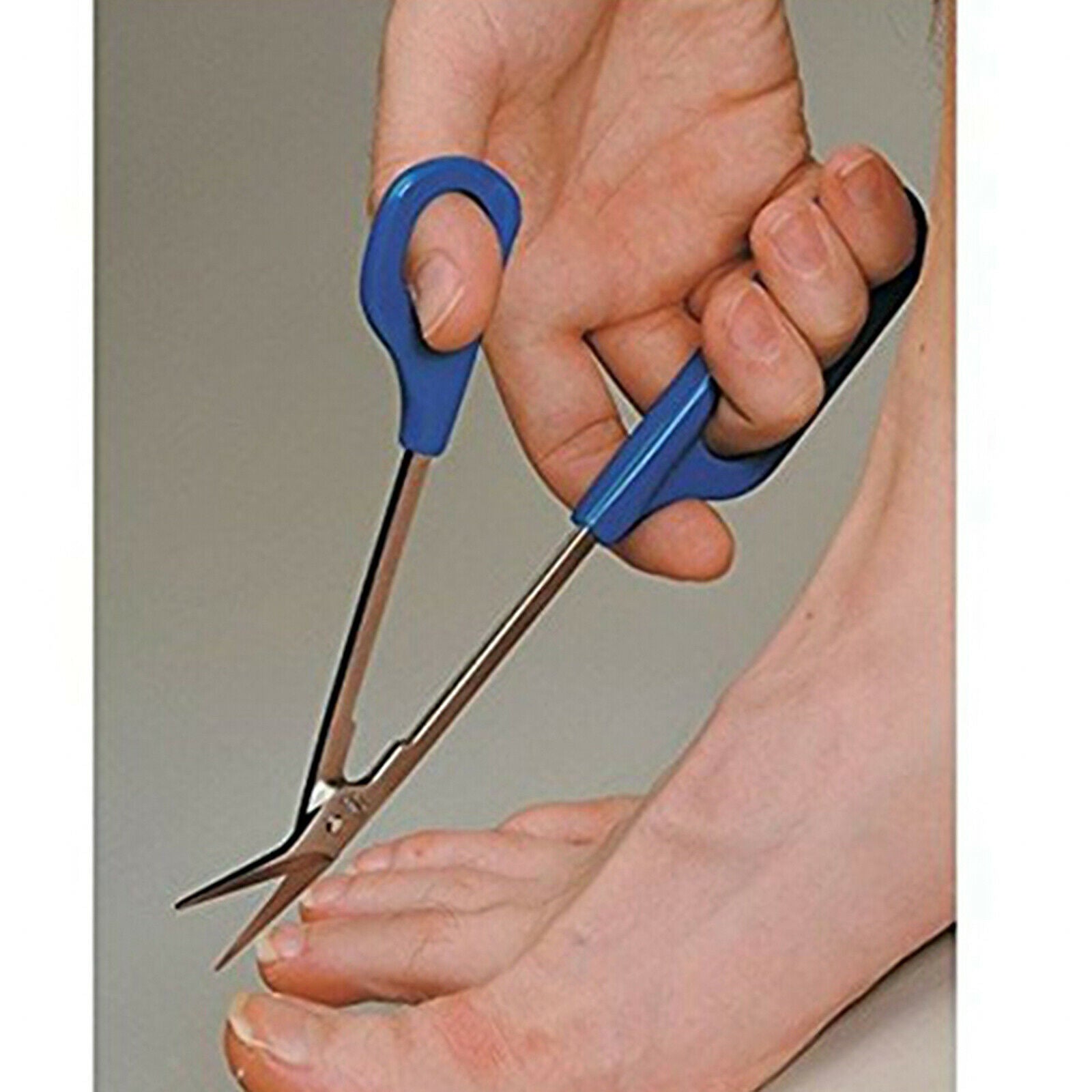 Long Handled Toenail Scissor Fine Nail Scissors Pedicure Manicure