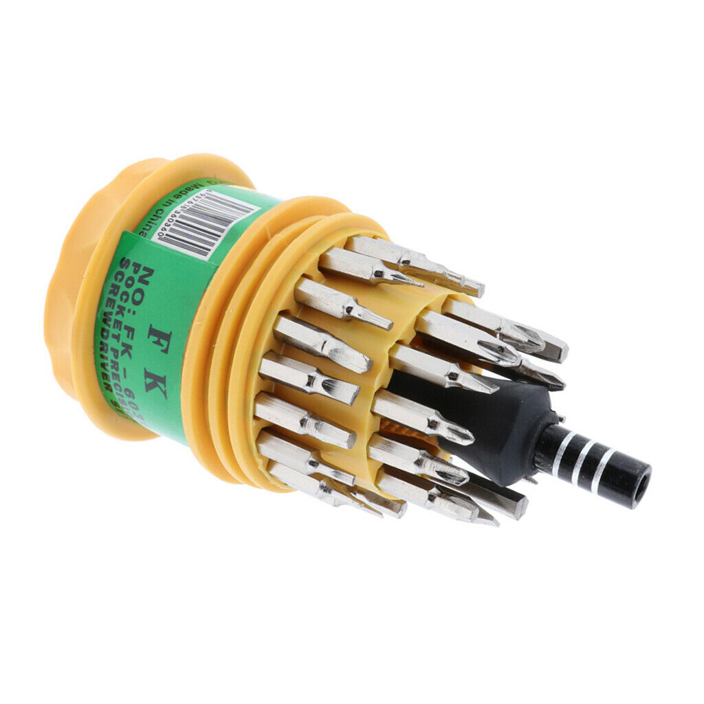 31-in-1 Screwdriver Set DIY Repair Kit Multitool with Magnet Bits Screwdrivers