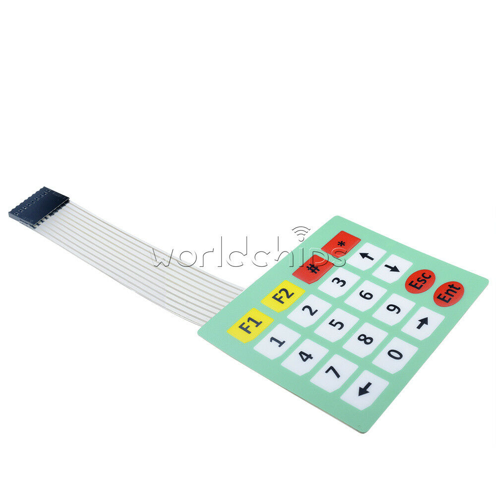 2pcs 4x5 Matrix Array Membrane Switch Keypad Keyboard 4*5 Keys For Arduino new