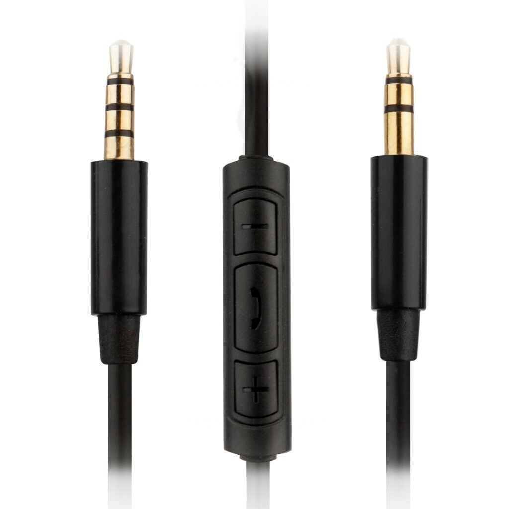 Audio Cable w Volume Control for Bose Aviation A20 Headphones Headset Aux Lead