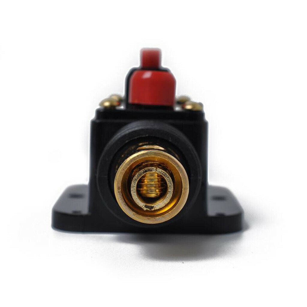 12/48V Car Audio Circuit Breaker Protection Fuse Holder 4-8 AWG Wire 40A