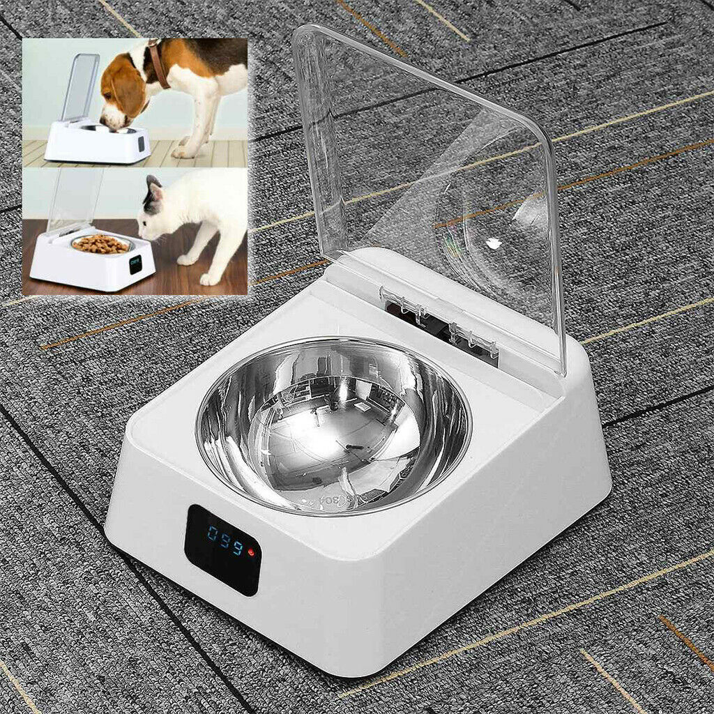 Anti-mouse Moisture-proof Dog Cat Automatic Infrared Sensor Food Dispenser Pet