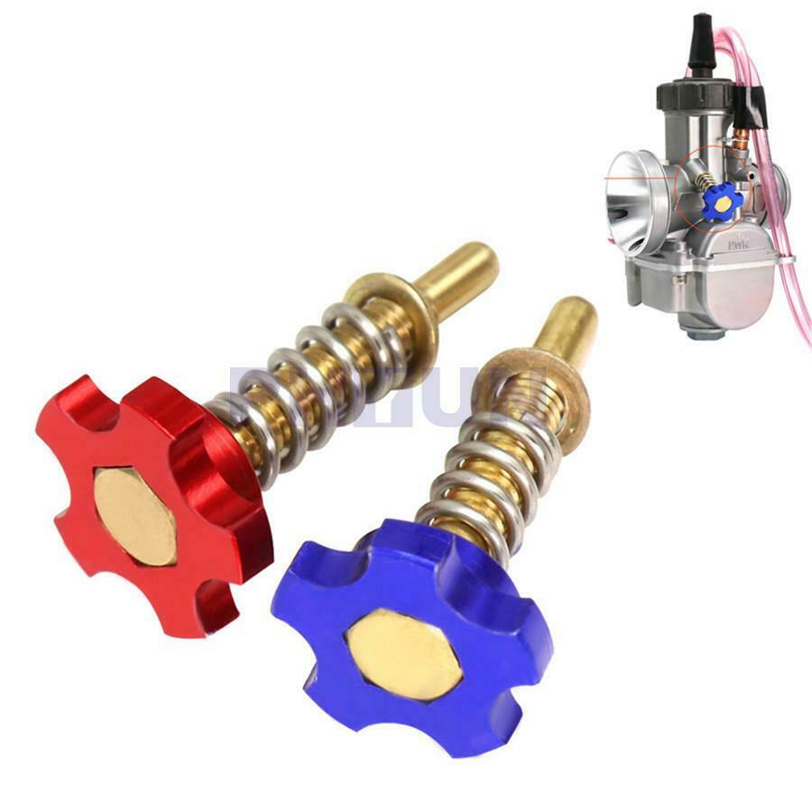 Motorcycle CNC Billet Carburetor Easy Air Fuel Mixture Idle Speed Adjuster Screw