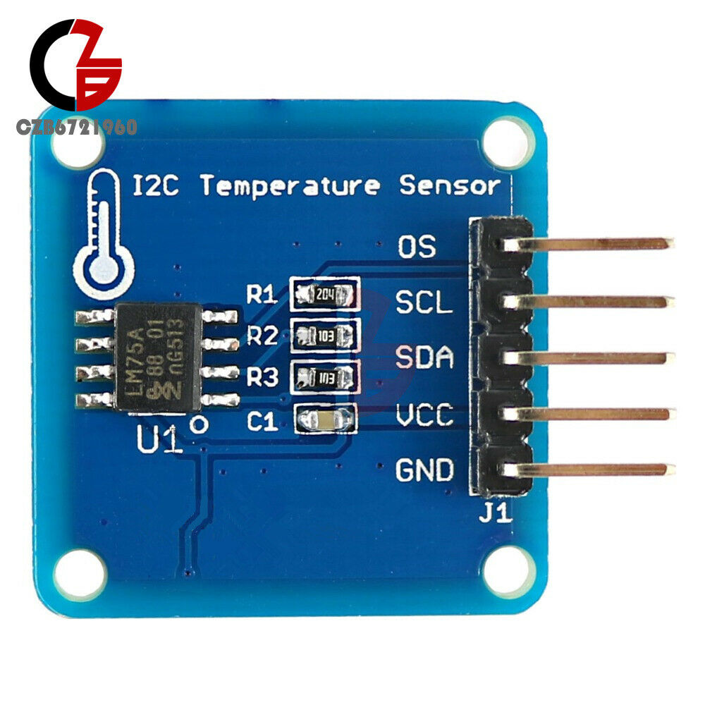 New Accuracy  IIC I2C LM75A Digital Temperature Sensor Board Module for Arduino