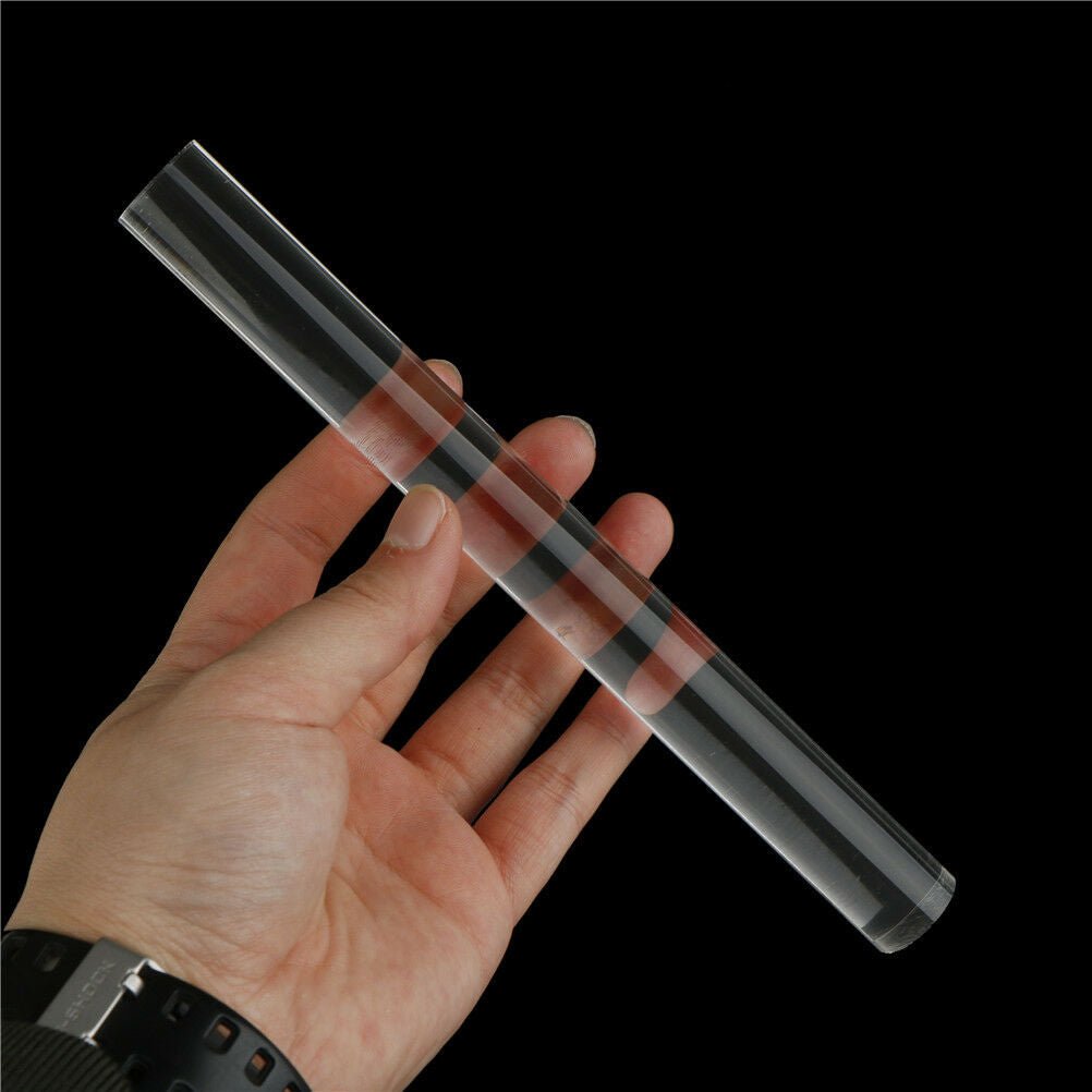 1pc Transparent Acrylic Solid Roll Clay Rolling Fondant Baking Pastry Roll.l8