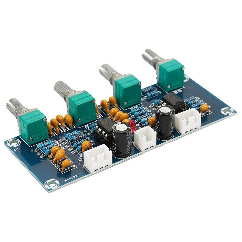 NE5532 Tone Board Preamp Pre-Amp with Treble Bass Volume Adjustment Pre-AmplifQ4