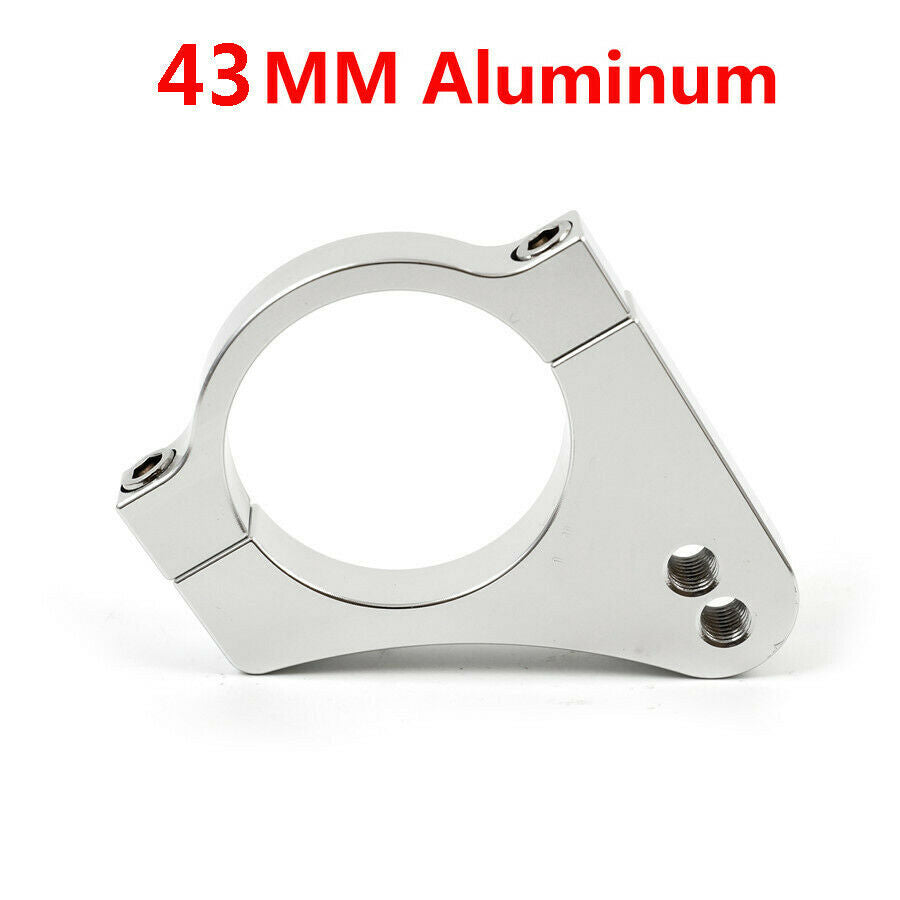 43mm Motorcycle Steering Damper Fork Bracket Reduce Lever Vibration Fork Clamp