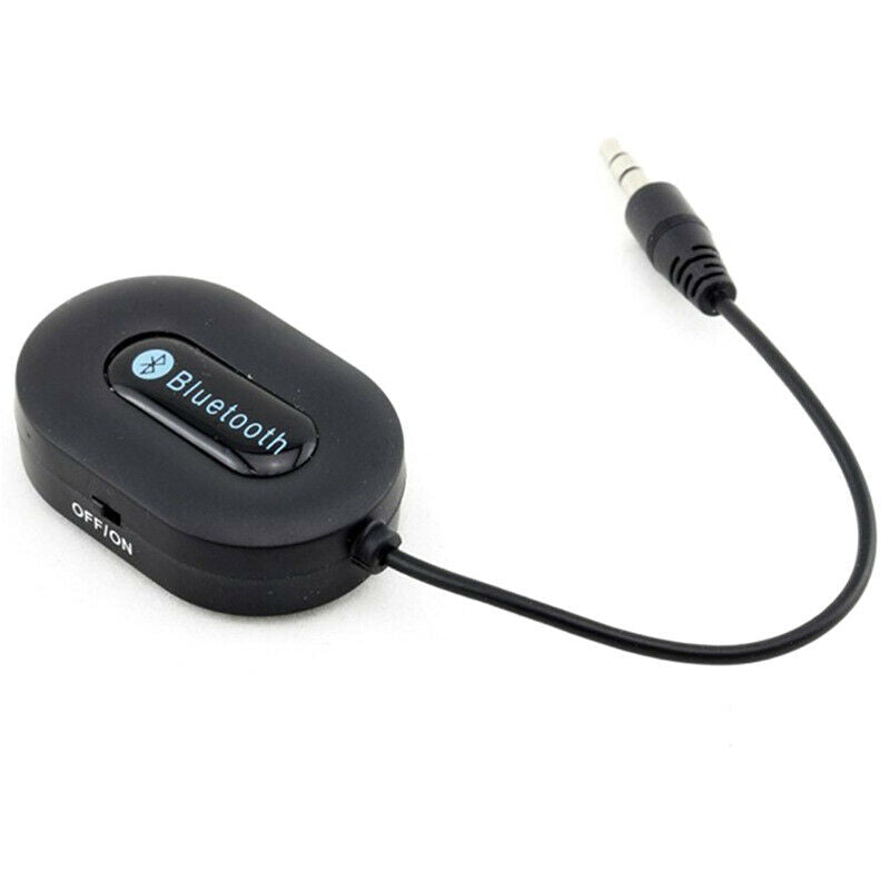 Mini 3.5mm Car A2DP Wireless Bluetooth Car Kit AUX Audio Music Receiver AdapBDA