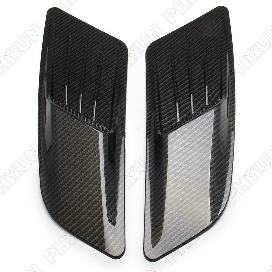 2x Car Decorative Air Flow Intake Hood Vent Bonnet Covers Decorative Accessories