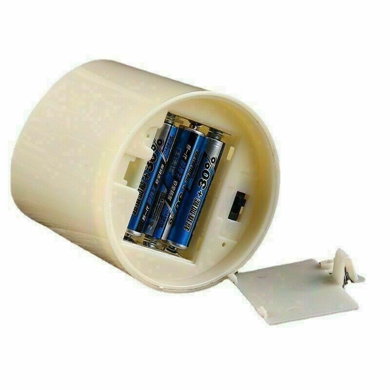 2pcs Novelty Place Flickering LED Candles Swinging Frame Realistic Flameles