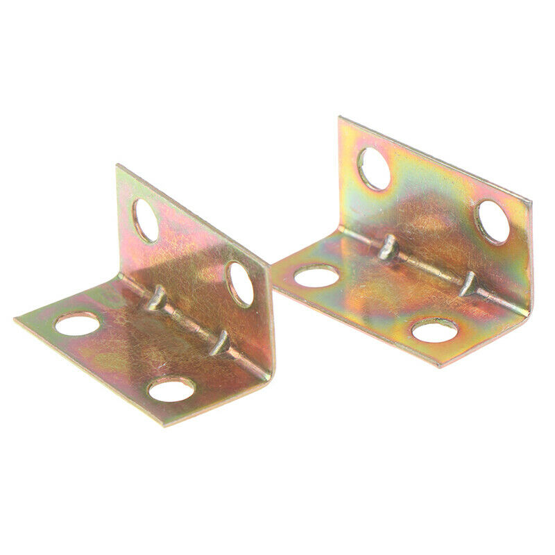 5Pcs Stainless Steel Corner Bracket Connectors Corner Stand Support Furni.l8